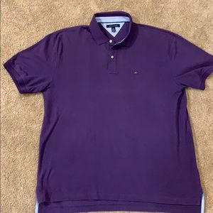 tommy hilfiger polo purple